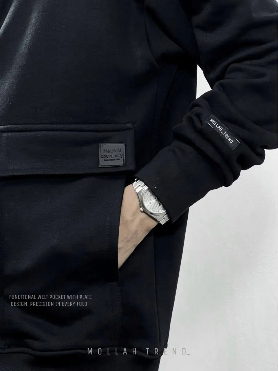 Dual Full-Zipper Hoodie (Premium Series) - MOLLAHTREND - ছবি 2/5