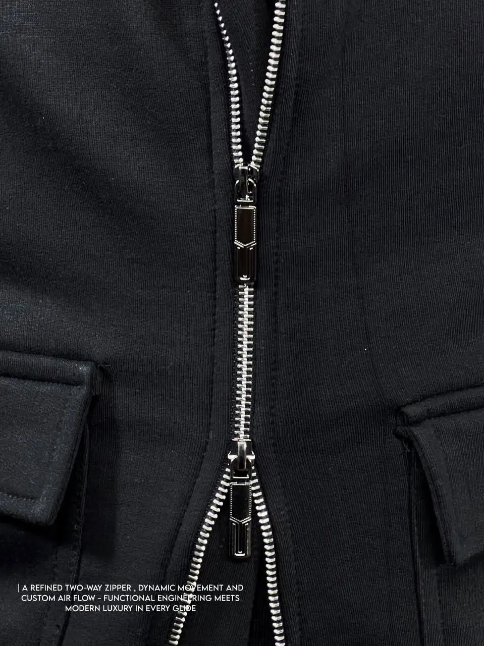 Dual Full-Zipper Hoodie (Premium Series) - MOLLAHTREND - ছবি 3/5
